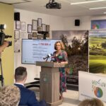 10.08.2023. Kielce. WFOŚiGW. Na zdjęciu: poseł Agata Wojtyszek / Fot. Monika Miller - Radio Kielce