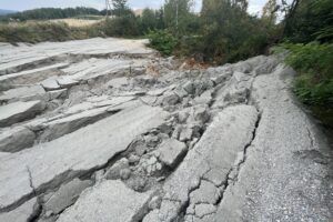 25.08.2023. Nowa Łagowica. Zapadlisko / Fot. Patryk Wójcik - Radio Kielce