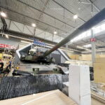 28.08.2023. Kielce. Targi Kielce. Koreański czołg K2, który będzie można zobaczyć podczas XXXI Międzynarodowego Salonu Przemysłu Obronnego / Fot. Wiktor Taszłow – Radio Kielce