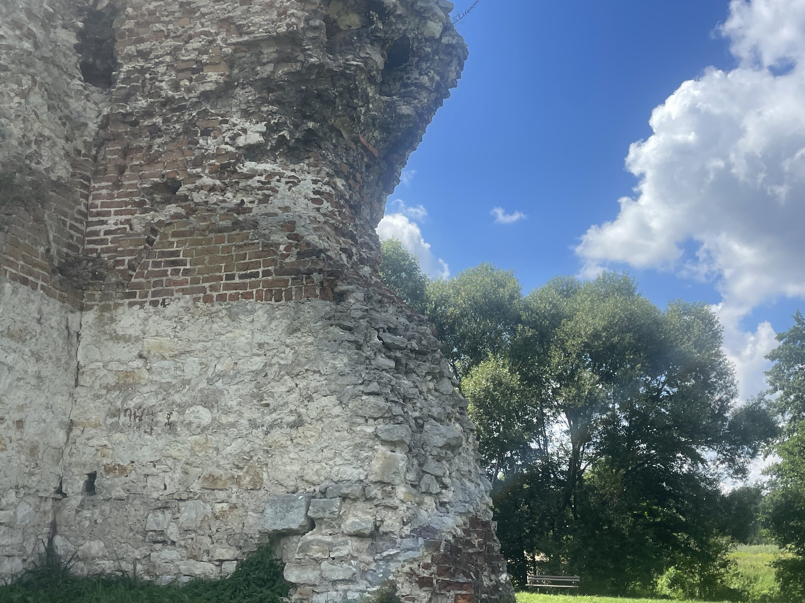 Rytwiany. Ruiny zamku w Rytwianach / Fot. Grażyna Szlęzak - Radio Kielce