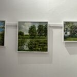 Piękno natury na wystawie w sandomierskim ratuszu - Radio Kielce 26.08.2023. Sandomierz. Wystawa malarstwa Krzysztofa Woźniaka / Fot. Grażyna Szlęzak - Radio Kielce