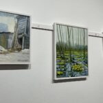 Piękno natury na wystawie w sandomierskim ratuszu - Radio Kielce 26.08.2023. Sandomierz. Wystawa malarstwa Krzysztofa Woźniaka / Fot. Grażyna Szlęzak - Radio Kielce