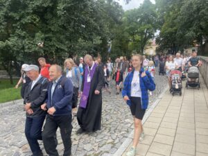 Sandomierscy pielgrzymi w trasie na Jasną Górę - Radio Kielce