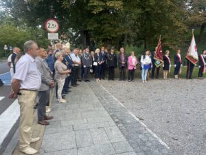 31.08.2023. Sandomierz. Uroczystości 43 rocznicy podpisania Porozumień Sierpniowych. / Fot. Grażyna Szlęzak - Radio Kielce