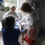 09.08.2023. Kielce. Akcja NFZ „Środy z profilaktyką”. Bezpłatne badania profilaktyczne i porady dietetyka / Fot. Jarosław Kubalski - Radio Kielce