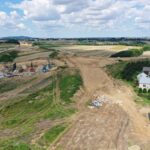 11.08.2023. Budowa obwodnicy Opatowa / Fot. Jarosław Kubalski – Radio Kielce