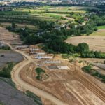 11.08.2023. Budowa obwodnicy Opatowa / Fot. Jarosław Kubalski – Radio Kielce