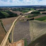 11.08.2023. Budowa obwodnicy Opatowa / Fot. Jarosław Kubalski – Radio Kielce