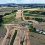 11.08.2023. Budowa obwodnicy Opatowa / Fot. Jarosław Kubalski – Radio Kielce