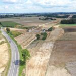 11.08.2023. Budowa obwodnicy Opatowa / Fot. Jarosław Kubalski – Radio Kielce