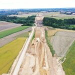 11.08.2023. Budowa obwodnicy Opatowa / Fot. Jarosław Kubalski – Radio Kielce