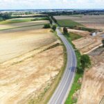 11.08.2023. Budowa obwodnicy Opatowa / Fot. Jarosław Kubalski – Radio Kielce