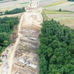 11.08.2023. Budowa obwodnicy Opatowa / Fot. Jarosław Kubalski – Radio Kielce