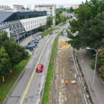 28.08.2023. Kielce. Przebudowa Alei IX Wieków Kielc / Fot. Jarosław Kubalski – Radio Kielce