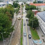 28.08.2023. Kielce. Przebudowa Alei IX Wieków Kielc / Fot. Jarosław Kubalski – Radio Kielce