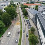 28.08.2023. Kielce. Przebudowa Alei IX Wieków Kielc / Fot. Jarosław Kubalski – Radio Kielce