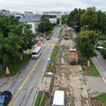 28.08.2023. Kielce. Przebudowa Alei IX Wieków Kielc / Fot. Jarosław Kubalski – Radio Kielce