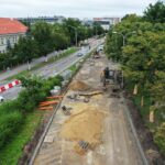 28.08.2023. Kielce. Przebudowa Alei IX Wieków Kielc / Fot. Jarosław Kubalski – Radio Kielce