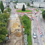 Zmiana na Alei IX Wieków Kielc