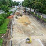 28.08.2023. Kielce. Przebudowa Alei IX Wieków Kielc / Fot. Jarosław Kubalski – Radio Kielce