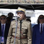 12.08.2023 Kielce. 58. Marsz Szlakiem Pierwszej Kompanii Kadrowej. Na zdjęciu: Dionizy Krawczyński - komendant marszu / Fot. Jarosław Kubalski - Radio Kielce