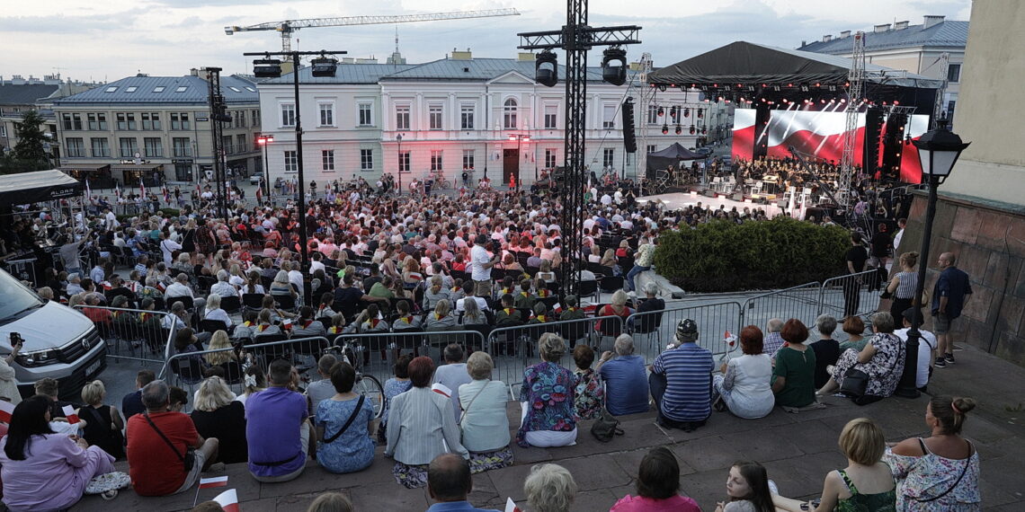 13.08.2023. Kielce. Koncert „Polska Dziękuje #dobresłowa” i Oratorium Świętokrzyskie „Nie tylko o miłości z kazaniami w tle” / Fot. Jarosław Kubalski - Radio Kielce