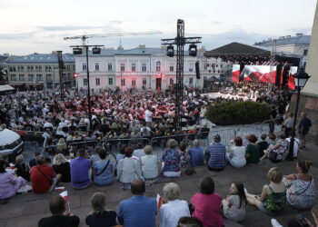 13.08.2023. Kielce. Koncert „Polska Dziękuje #dobresłowa” i Oratorium Świętokrzyskie „Nie tylko o miłości z kazaniami w tle” / Fot. Jarosław Kubalski - Radio Kielce