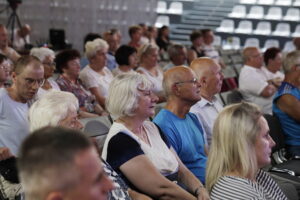 15.08.2023 Chęciny. Koncert z cyklu „Zamkowe spotkania z muzyką”/ Fot. Jarosław Kubalski - Radio Kielce