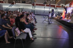 15.08.2023 Chęciny. Koncert z cyklu „Zamkowe spotkania z muzyką”/ Fot. Jarosław Kubalski - Radio Kielce