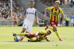 27.08.2023. Kielce. Mecz Korona Kielce - Zagłębie Lubin / Fot. Jarosław Kubalski - Radio Kielce