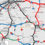 Droga krajowa nr 79. Odcinek Ciepielów - Lipsko, obwodnica Ciepielowa - mapa odcinka / źródło: GDDKiA