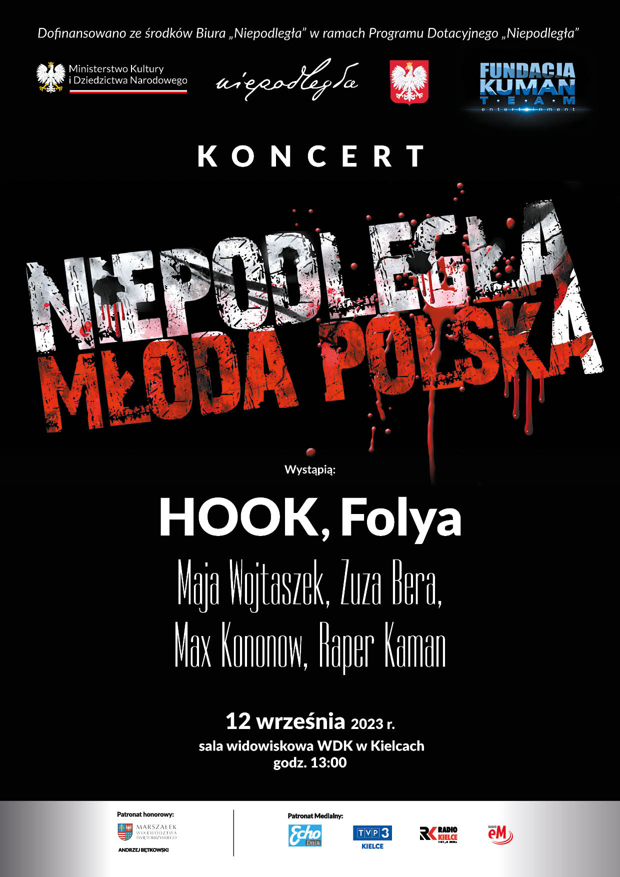 Koncert „Niepodległa, Młoda Polska” - Radio Kielce