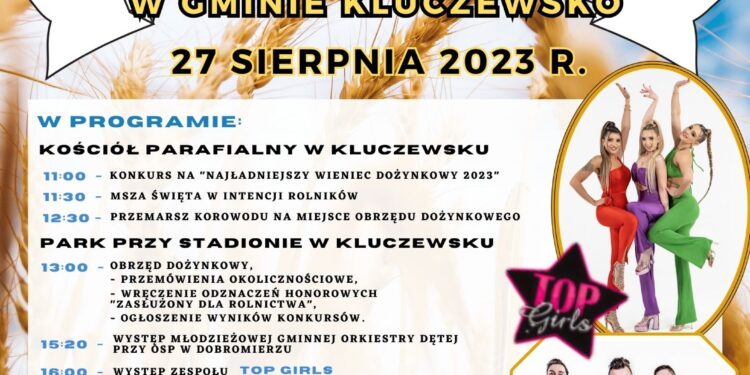 XX Dożynki Powiatowe w gminie Kluczewsko - Radio Kielce