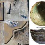 Pozostałości folwarku w Tochołowie oraz kocioł / źródło: GDDKiA