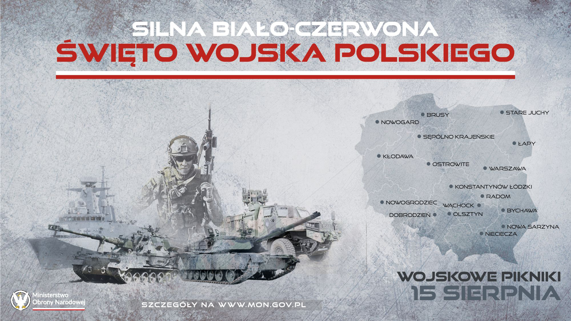 ŚWIĘTO WOJSKA POLSKIEGO - wojskowe pikniki - 15 sierpnia