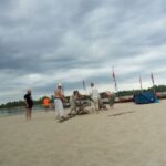 01.08.2023. Sandomierscy wodniacy w drodze do Warszawy na uroczystości powstańcze / Fot. Marek Bażant