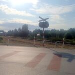 09.08.2023. Stąporków. Zderzenie auta z pociągiem / Fot. policja