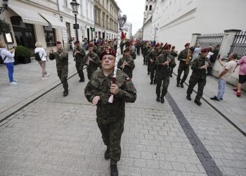 110. rocznica Legionowego Czynu. Kadrówka wyruszyła z Krakowa do Kielc