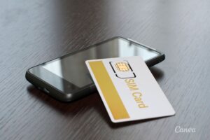 karta sim gsm / źródło: canva.com