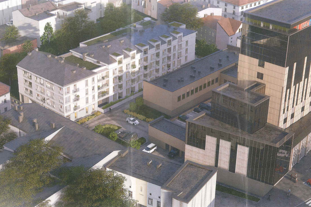 Nowa wersja inwestycji deweloperskiej w centrum Kielc