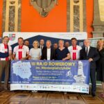 24.08.2023 Kielce. Konferencja dotycząca rajdu rowerowego na Westerplatte