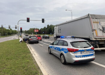 Wypadek w Kielcach. Jedna osoba ranna