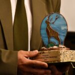 Leśnicy z pielgrzymką na Świętym Krzyżu - Radio Kielce 11.09.2023. Święty Krzyż, Podpisanie umowy dot. ochrony przeciwpożarowej / Fot. Edyta Nowicka RDLP w Radomiu