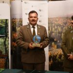 Leśnicy z pielgrzymką na Świętym Krzyżu - Radio Kielce 11.09.2023. Święty Krzyż, Podpisanie umowy dot. ochrony przeciwpożarowej / Fot. Edyta Nowicka RDLP w Radomiu