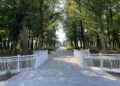 18.09.2023. Końskie. Żeliwny mostek w parku miejskim / Fot. Magdalena Galas-Klusek - Radio Kielce