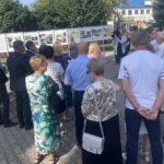 Krzysztof Lipiec: rodzina Ulmów jest dla nas przykładem do naśladowania - Radio Kielce 10.09.2023. Starachowice. Wernisaż wystawy "Samarytanie z Markowej. Ulmowie - Polacy zamordowani przez Niemców za pomoc Żydom" / Fot. Anna Głąb - Radio Kielce