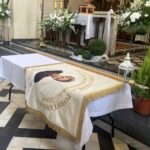 04.09.2023. Ujazd. Szkoła podstawowa otrzymała imię Marii Curie – Skłodowskiej oraz sztandar / Fot. Grażyna Szlęzak - Radio Kielce