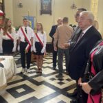 04.09.2023. Ujazd. Szkoła podstawowa otrzymała imię Marii Curie – Skłodowskiej oraz sztandar / Fot. Grażyna Szlęzak - Radio Kielce