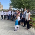 04.09.2023. Ujazd. Szkoła podstawowa otrzymała imię Marii Curie – Skłodowskiej oraz sztandar / Fot. Grażyna Szlęzak - Radio Kielce