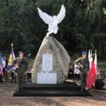 17.09.2023. Polichno. Mieszkańcy gminy Chęciny upamiętnili polskich lotników / Fot. Daniel Czwartosz - Radio Kielce